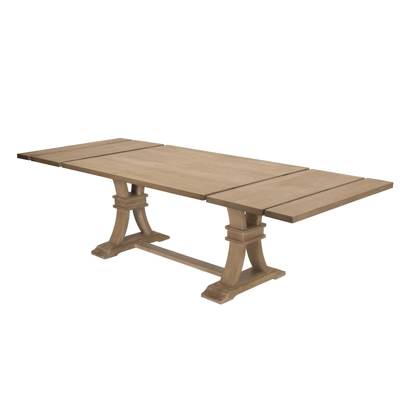 Meubles de qualité supérieure Table de salle à manger extensible rustique en bois de qualité supérieure