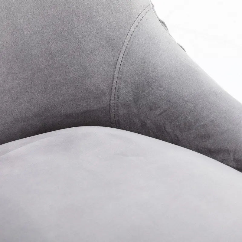 Ensemble de 2 chaises de salle à manger d'appoint SEYNAR en velours style milieu du siècle avec poignée arrière