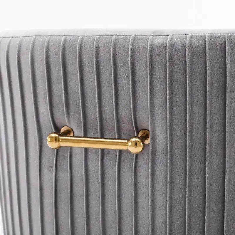 Ensemble de 2 chaises de salle à manger d'appoint SEYNAR en velours style milieu du siècle avec poignée arrière