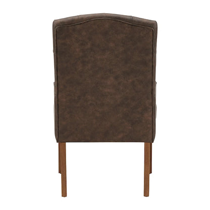 Fauteuil de salle à manger capitonné haut de gamme Benchwright par iNSPIRE Q Artisan