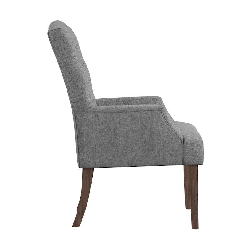 Fauteuil de salle à manger capitonné haut de gamme Benchwright par iNSPIRE Q Artisan