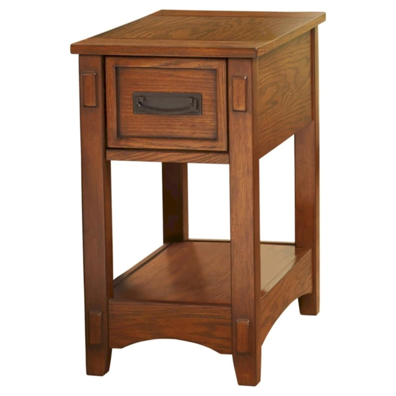 Table d'appoint Signature Design by Ashley Breegin en bois finition marron - 33 cm (L) x 56 cm (P) x 59 cm (H)