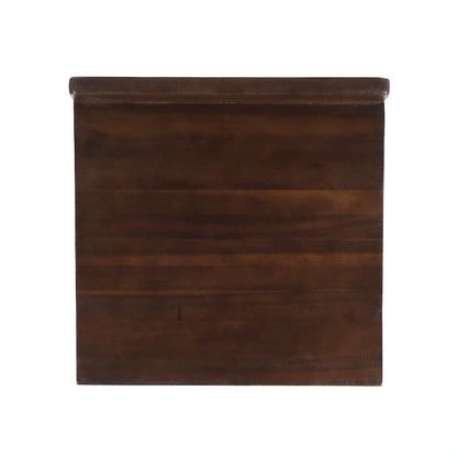 Tabourets de bar d'intérieur contemporains en bois d'acacia Bidwell (lot de 2) par Christopher Knight Home