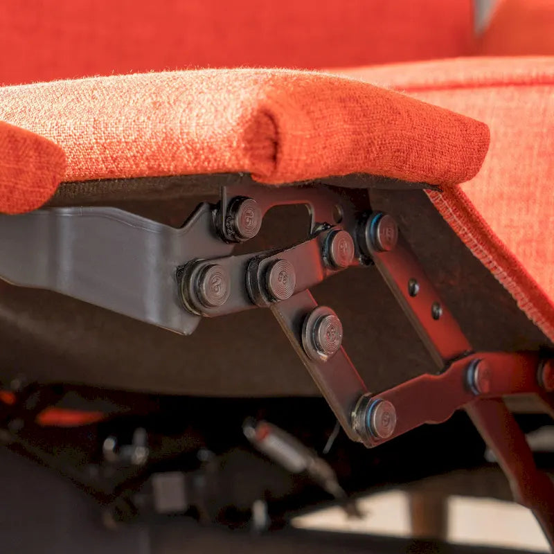 Fauteuil inclinable Mervynn en tissu capitonné, style moderne du milieu du siècle, par Christopher Knight Home