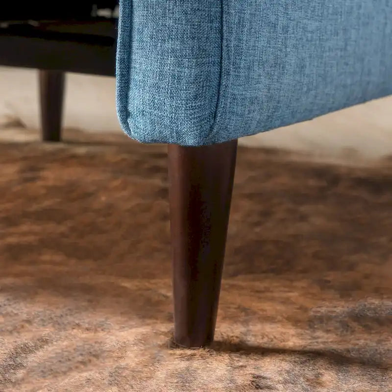 Fauteuil inclinable Mervynn en tissu capitonné, style moderne du milieu du siècle, par Christopher Knight Home