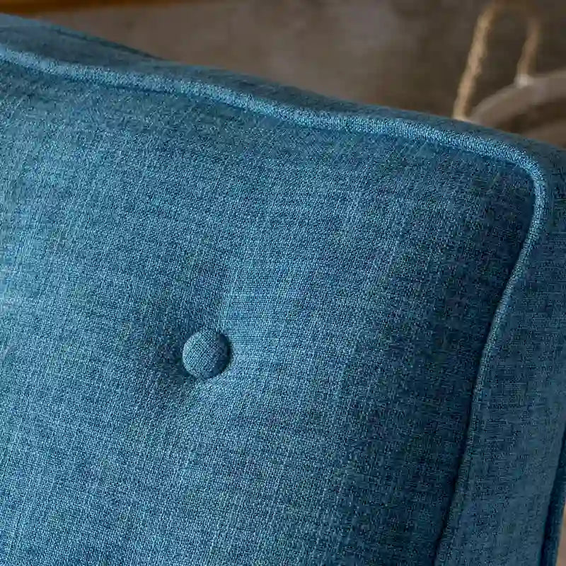 Fauteuil inclinable Mervynn en tissu capitonné, style moderne du milieu du siècle, par Christopher Knight Home