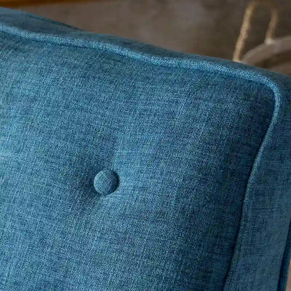 Fauteuil inclinable Mervynn en tissu capitonné, style moderne du milieu du siècle, par Christopher Knight Home