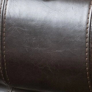 Fauteuil inclinable à bascule Charlie en similicuir par Christopher Knight Home