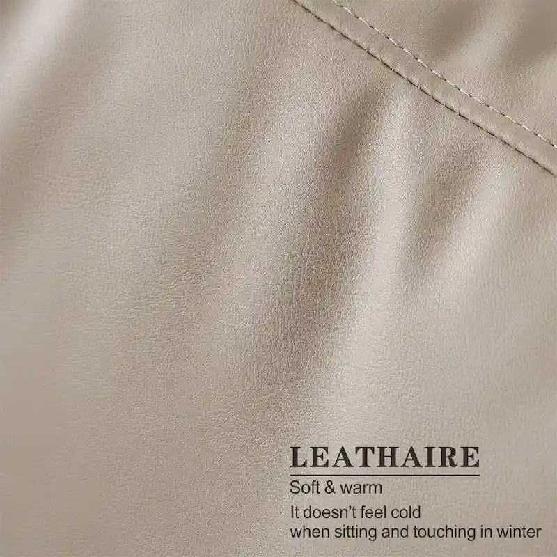 Canapé-lit réversible OVIOS avec coussins moelleux et pieds en métal