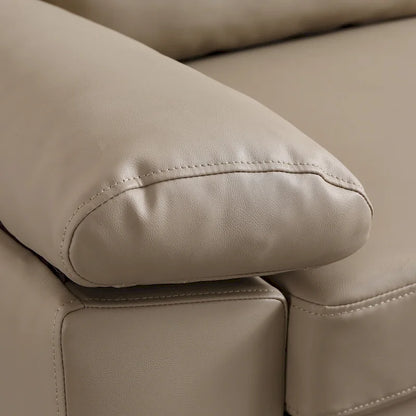 Canapé-lit réversible OVIOS avec coussins moelleux et pieds en métal