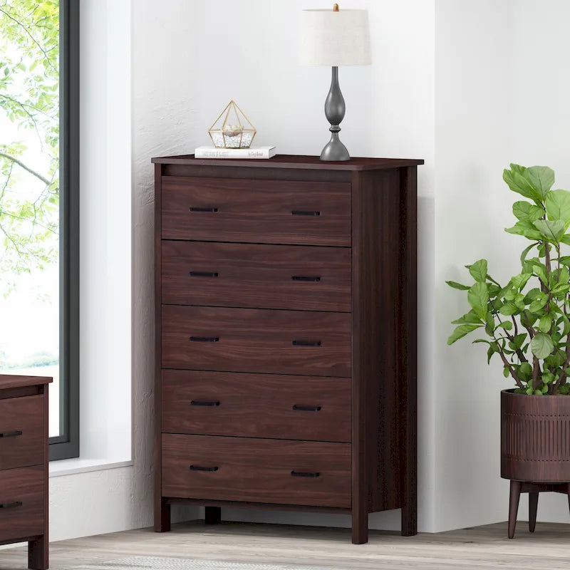 Commode Olimont à 5 tiroirs par Christopher Knight Home