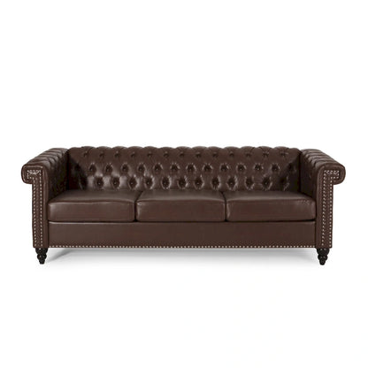 Canapé Chesterfield capitonné 3 places Parkhurst de Christopher Knight Home