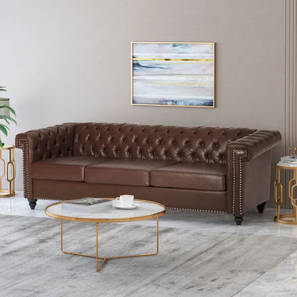 Canapé Chesterfield capitonné 3 places Parkhurst de Christopher Knight Home