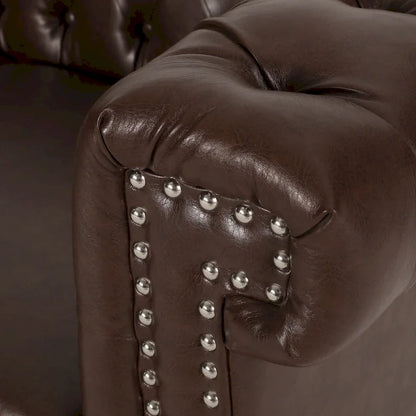 Canapé Chesterfield capitonné 3 places Parkhurst de Christopher Knight Home