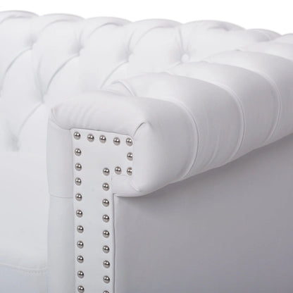 Canapé Chesterfield capitonné 3 places Parkhurst de Christopher Knight Home