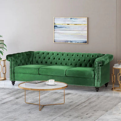 Canapé Chesterfield capitonné 3 places Parkhurst de Christopher Knight Home