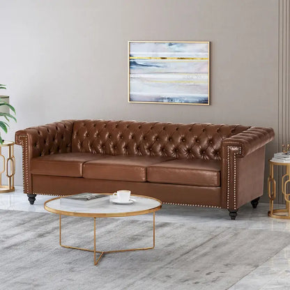 Canapé Chesterfield capitonné 3 places Parkhurst de Christopher Knight Home