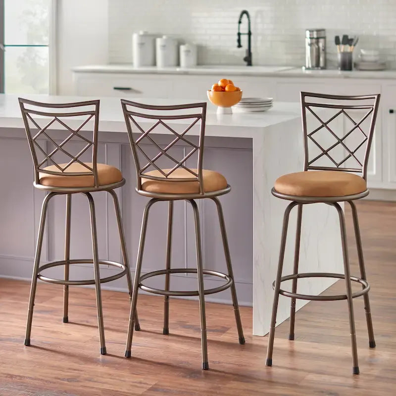 Tabourets pivotants à hauteur réglable Simple Living Alyssa (ensemble de 3)