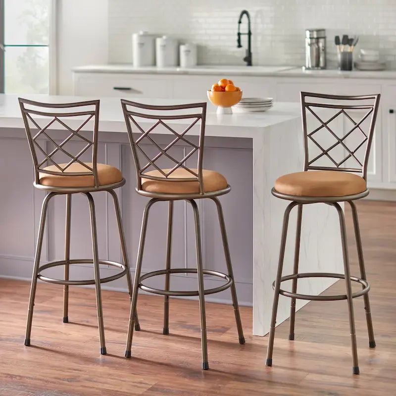 Tabourets pivotants à hauteur réglable Simple Living Alyssa (ensemble de 3)