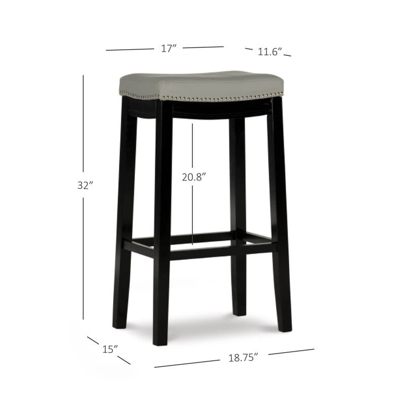Tabouret de bar Linon Willamette 32 pouces