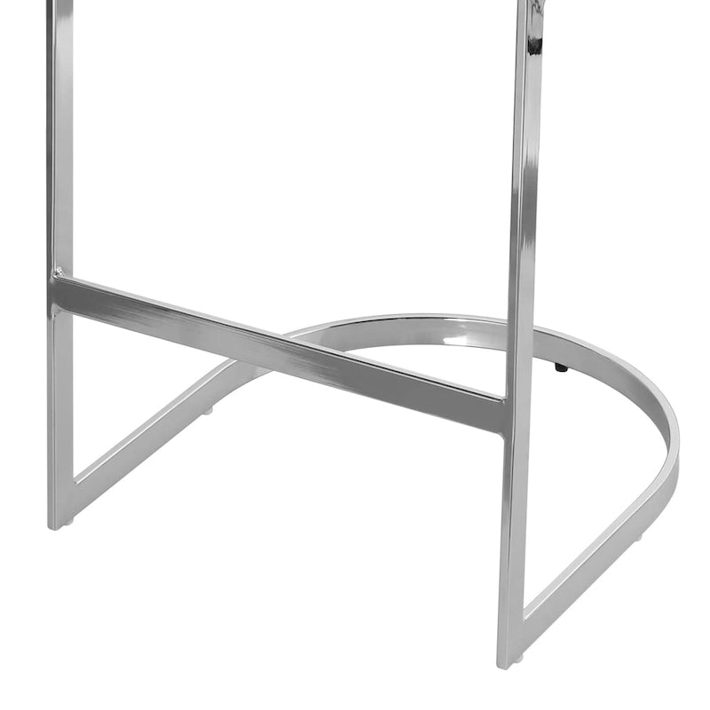 26 tabourets de bar rembourrés, hauteur comptoir - 46 cm (L) x 50 cm (P) x 95 cm (H)