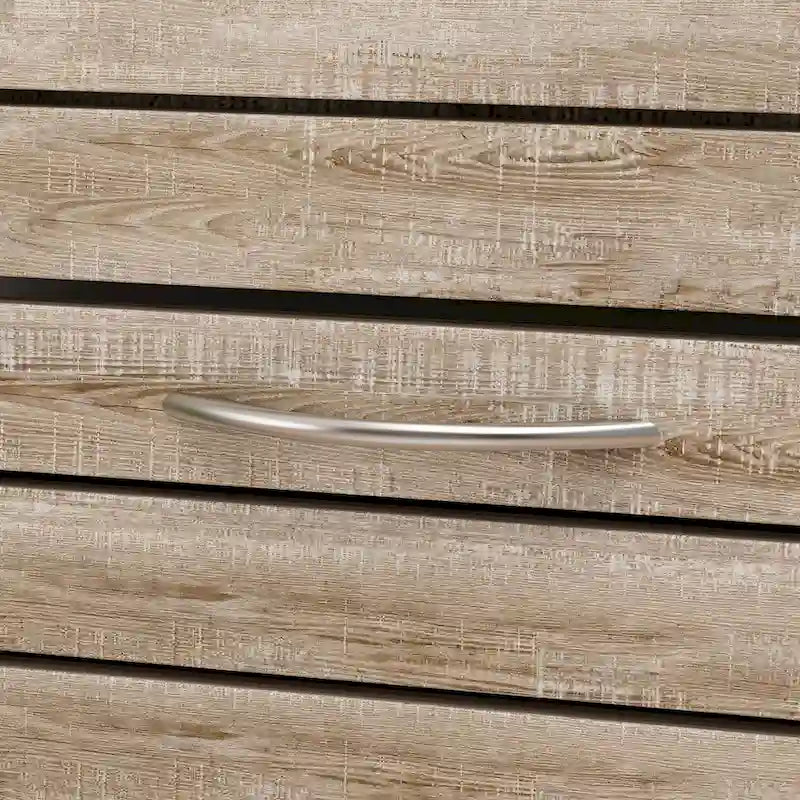 Meuble à chaussures à deux tiroirs de 22,4 cm de large, organisateur de chaussures à tiroirs rabattables