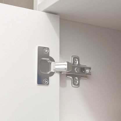 Banc de rangement pour chaussures d'entrée avec 2 portes et coussin d'assise rembourré