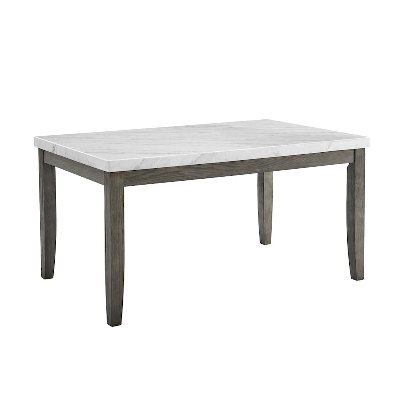 Table de salle à manger Steve Silver Ellington avec plateau en marbre