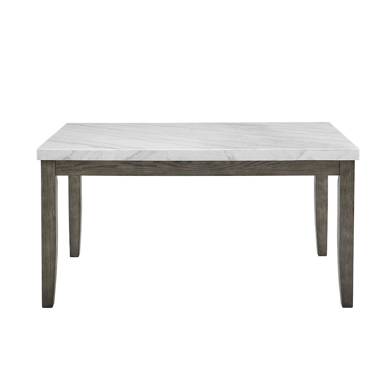 Table de salle à manger Steve Silver Ellington avec plateau en marbre
