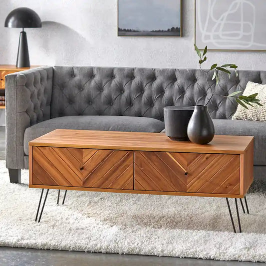 Lifestorey Alexandria 2-Drawer Coffee Table