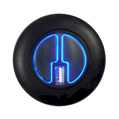 Fauteuil inclinable électrique de massage Copper Grove Roseway en tissu marron