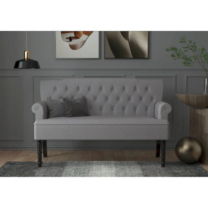 Carlotta Rolled Arm Settee
