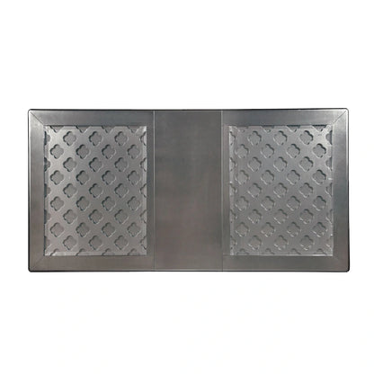 Table de salle à manger extensible Furniture of America Tily Glam Grey 84 pouces