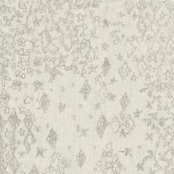 Fauteuil d'appoint Porch &amp; Den Lyric Swoop Arm crème/gris à motif vintage.