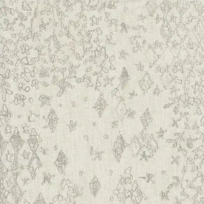 Fauteuil d'appoint Porch &amp; Den Lyric Swoop Arm crème/gris à motif vintage.