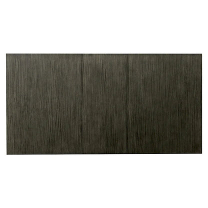 Table de salle à manger extensible en bois Carbon Loft Valjean gris rustique de 78 pouces