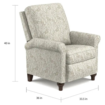 Fauteuil inclinable ProLounger Taupe Corail à dossier inclinable