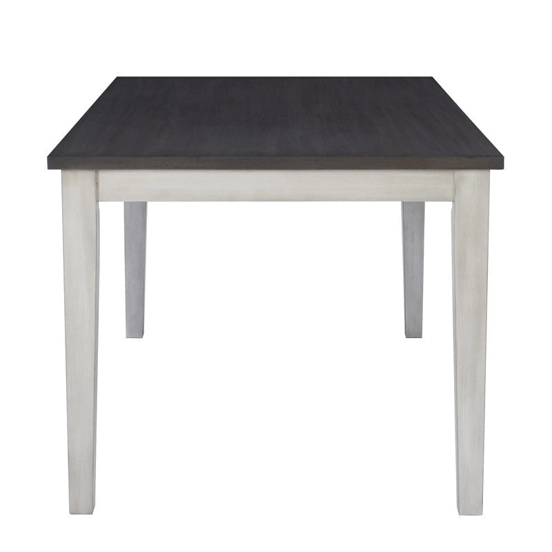 Ensemble de salle à manger McKee 7 pièces blanc style ferme