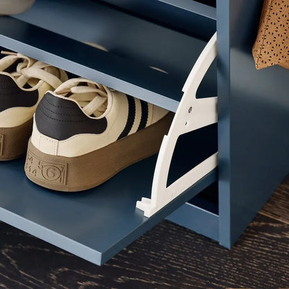 SoBuy FSR82-LW, banc de rangement pour chaussures d'entrée avec tiroir rabattable