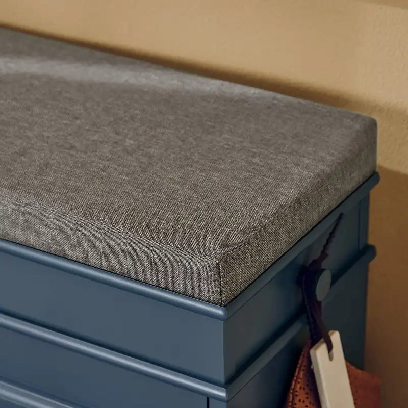 SoBuy FSR82-LW, banc de rangement pour chaussures d'entrée avec tiroir rabattable