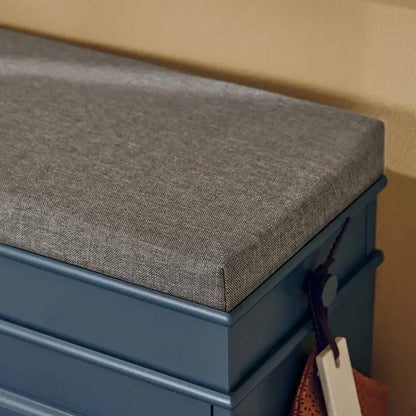 SoBuy FSR82-LW, banc de rangement pour chaussures d'entrée avec tiroir rabattable