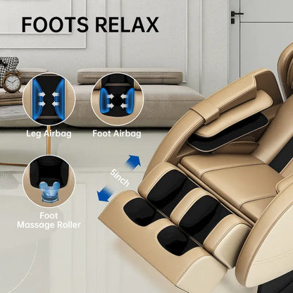 Fauteuil de massage chauffant Ukuowu Favor-MM350 avec mode zéro gravité et lecteur de musique Bluetooth