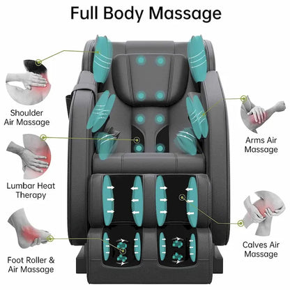 Fauteuil de massage chauffant Ukuowu Favor-MM350 avec mode zéro gravité et lecteur de musique Bluetooth