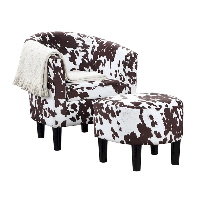 Fauteuil d'appoint Churchill avec repose-pieds Take a Seat de Convenience Concepts