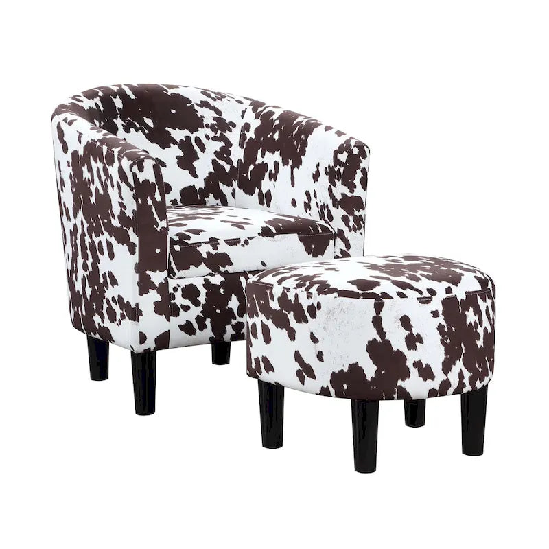 Fauteuil d'appoint Churchill avec repose-pieds Take a Seat de Convenience Concepts