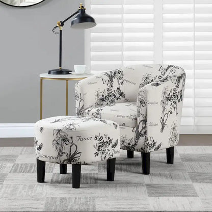 Fauteuil d'appoint Churchill avec repose-pieds Take a Seat de Convenience Concepts