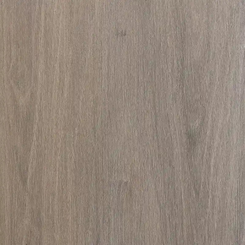 Table basse ronde Sevilla de 81 cm de large avec plateau en MDF et étagère en verre - 81 cm de large