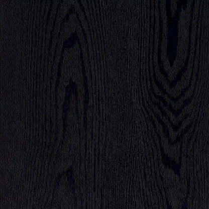 Table basse ronde Sevilla de 81 cm de large avec plateau en MDF et étagère en verre - 81 cm de large