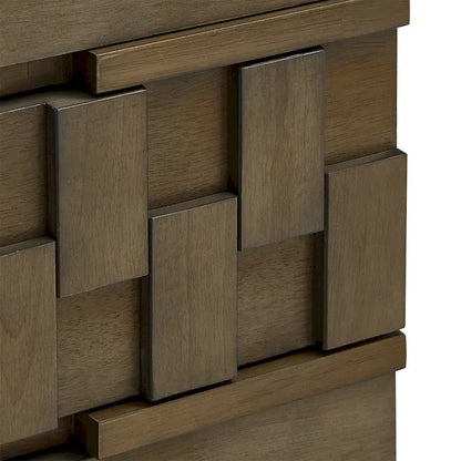 Meuble TV Kieran en bois style Mid-Century à 2 tiroirs par iNSPIRE Q Modern - 150 cm