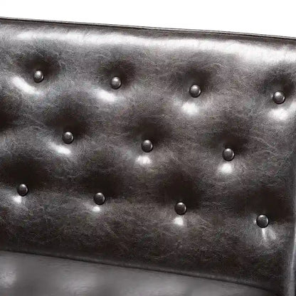 Ensemble banquette de coin repas 2 pièces Riordan style moderne du milieu du siècle